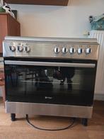 Gasfornuis met elektrische oven - 90 cm - Wiggo, Elektronische apparatuur, Ophalen, Gebruikt, Vrijstaand, Elektrisch