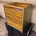 drukkerij kast / zetbok / letterkast, Antiek en Kunst, Ophalen
