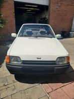 FORD ESCORT CABRIOLET 1989 VOITURE ROULANTE 56.000 KM, Auto's, Stof, Cabriolet, 1600 cc, Wit