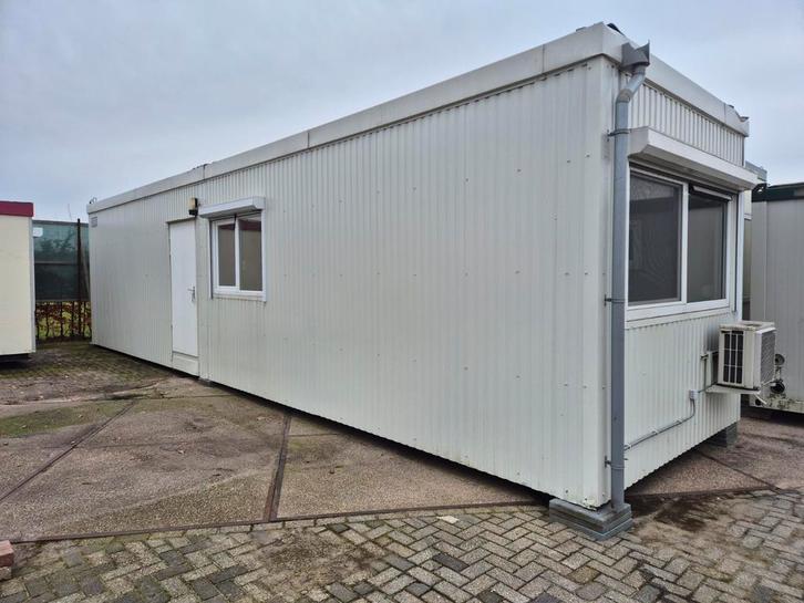 Woonunit 3.1x12.3m mantelzorgwoning kantoorunit bouwkeet, Articles professionnels, Machines & Construction | Abris de chantier & Conteneurs