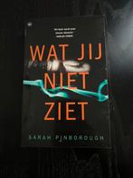 Sarah Pinborough - Wat jij niet ziet, Boeken, Thrillers, Gelezen, Ophalen