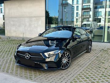 MERCEDES CLS300d AMG-PAKKET, Auto's, Automaat, Zwart, Leder, Bedrijf