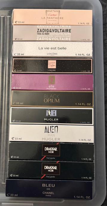 Fragrances, gegraveerde dop van 33 ml  beschikbaar voor biedingen