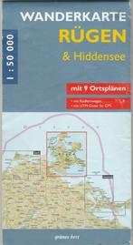 Kaart van het schiereiland Rügen, Gelezen, Verzenden, 2000 tot heden, Europa Overig