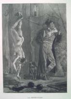 Félicien Rops - gravure 19de eeuw, Ophalen