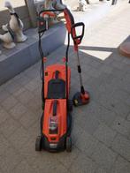 Grasmaaier Power Plus en kantemaaier, Tuin en Terras, Ophalen, Gebruikt, Opvangbak, 30 t/m 39 cm