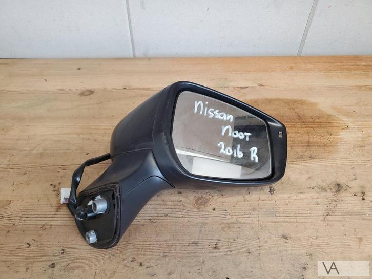 Nissan Note 2013 - 2020 spiegel rechts nette staat €75, Auto-onderdelen, Spiegels, Nissan, Gebruikt, Ophalen of Verzenden