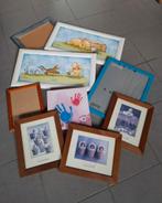 Kaders Anne Geddes, fotolijsten, schilderijen Winnie the Poo, Ophalen