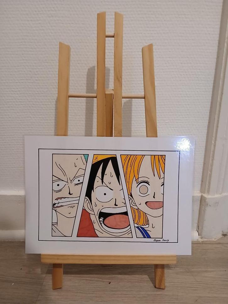 Poster uit één stuk, Antiek en Kunst, Kunst | Tekeningen en Fotografie, Ophalen of Verzenden