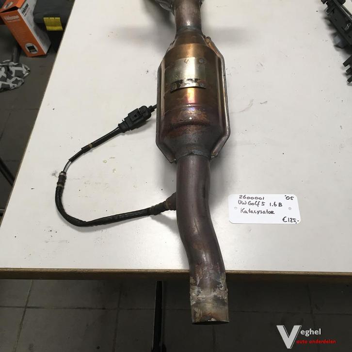 Vw Golf 5 1.6B 2005 5drs 2600001   Katalysator, Autos : Pièces & Accessoires, Systèmes d'échappement, Utilisé, Enlèvement