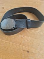 Ceinture en cuir noir mat 100cm, Vêtements | Hommes, Cuir véritable, Enlèvement ou Envoi, 95 à 105 cm, Porté