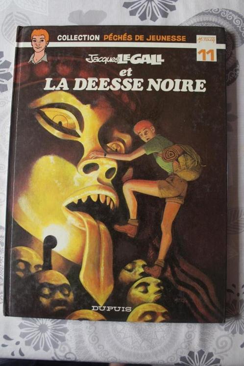 Jacques LEGALL - T2 - La déesse noire - EO - 1981 - MiTacq, Boeken, Stripverhalen, Gelezen, Eén stripboek, Ophalen of Verzenden