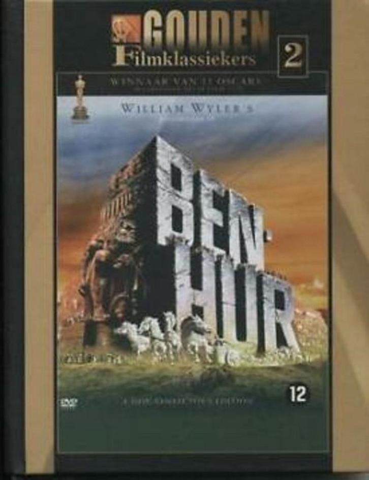 Ben-Hur gouden Filmklassieker, Cd's en Dvd's, Dvd's | Klassiekers, Gebruikt, Drama, Vanaf 12 jaar, Ophalen of Verzenden
