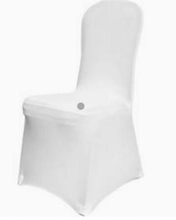 120 witte stretch doeken stoelen