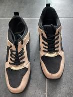 Zwart/beige sneakers met gouden accenten M39, Ophalen, Zwart, Sneakers, Kent