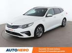 Kia Optima 2.0 Hybrid Spirit (bj 2019, automaat), Auto's, Kia, Gebruikt, 34 g/km, Optima, Wit