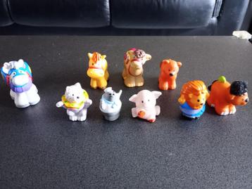 Little People - fp: diertjes, auto's, treintje 1-6€/stuk beschikbaar voor biedingen
