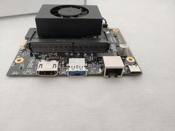 Auvidea JN30D SBC bord met Nvidia Jetson TX2 NX, 128GB NVME