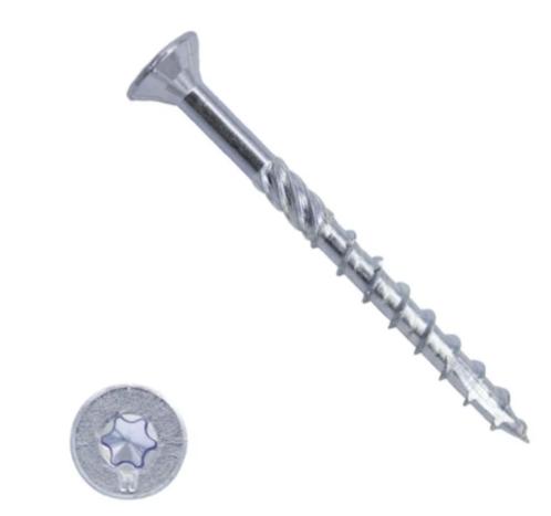 Houtschroeven 5x60 verzinkt Torx - NIEUW, Doe-het-zelf en Bouw, IJzerwaren en Bevestigingsmiddelen, Nieuw, Schroeven, 50 tot 100 mm