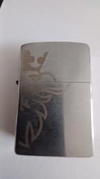 Zippo, 2 stuks: scania en U.S.Navy, Ophalen, Gebruikt