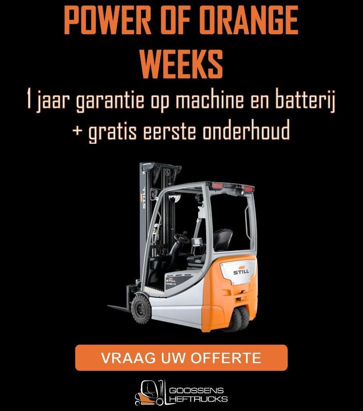 2dehands Still machines: 1 JAAR GARANTIE + 1ST ONDERH GRATIS, Zakelijke goederen, Machines en Bouw | Heftrucks en Intern transport