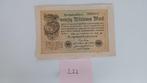 20 000 000 Mark Reichsbanknote 1923, Postzegels en Munten, Bankbiljetten | Europa | Niet-Eurobiljetten, Ophalen of Verzenden, Duitsland