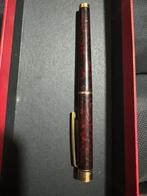 Stylo plume laqué SHEAFFER Targa 1082 plume MEDIUM GOLD, Ophalen of Verzenden, Zo goed als nieuw, Vulpen, Sheaffer