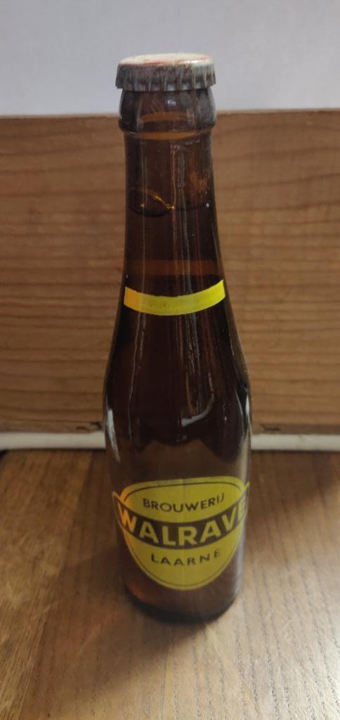 Volle Bierfles van Brouwerij WALRAVE, Verzamelen, Biermerken, Zo goed als nieuw, Flesje(s), Overige merken, Ophalen