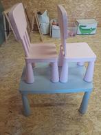 GOPLUS Tafel en stoelen voor kinderen, tafel en 2 stoelen va, Autres types, Enlèvement, Utilisé