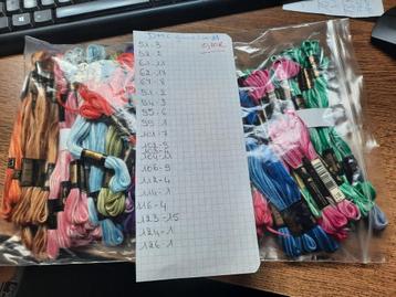 DMC 6 draad verloop garens (gemeleerd) beschikbaar voor biedingen