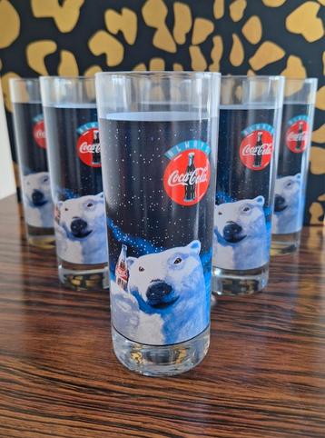 6 Always Coca Cola Coca-Cola glazen glas ijsbeer beschikbaar voor biedingen