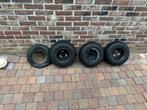Suzuki lt 50  - 3 OEM velgen + binnenband, Motoren, Quads en Trikes