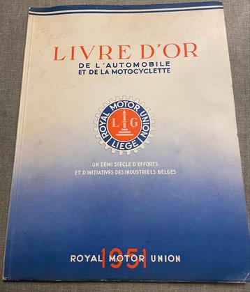 Livre d'or de l'automobile et de la motocyclette Belge, Enlèvement ou Envoi, Utilisé