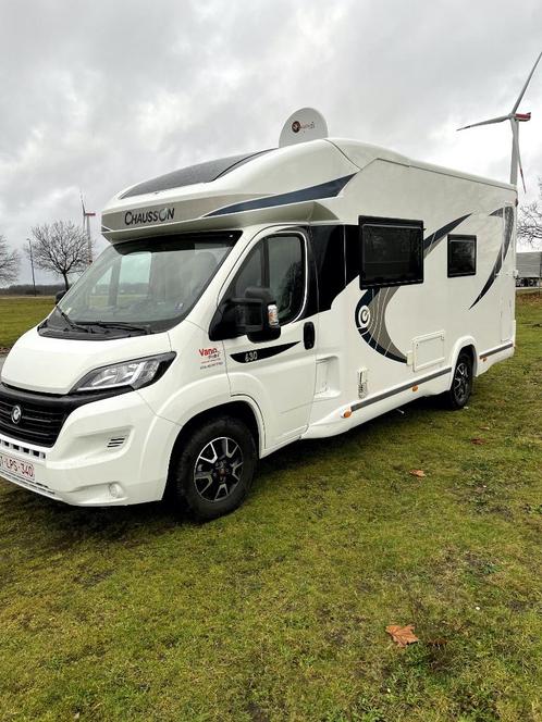 Chausson Welcome 630 Bj 2018 met 52300 Km, Caravans en Kamperen, Mobilhomes, Particulier, Half-integraal, tot en met 4, Chausson