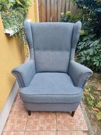 Fauteuil - Strandmon IKEA, Huis en Inrichting, Fauteuils, Ophalen, Gebruikt, Stof