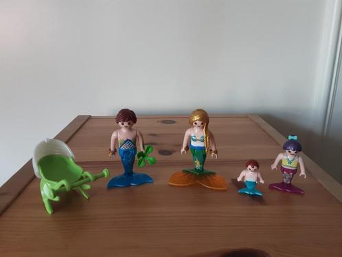 PLaymobil familie zeemeerminnen, Kinderen en Baby's, Speelgoed | Playmobil, Zo goed als nieuw, Complete set, Verzenden