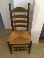 A vendre 6 chaises hautes en  chêne massif bon état, Vijf, Zes of meer stoelen, Riet of Rotan, Bruin, Ophalen