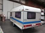 Caravane hobby classic, Gascomfoor, 2 aparte bedden, Particulier, 4 tot 5 meter