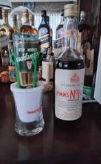 Pimms no1 spiritueux 1960 met sweppes gingerale en glas, Verzamelen, Wijnen, Ophalen of Verzenden