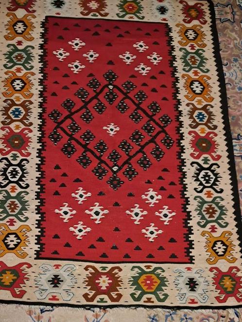 mooie kleuren kelim, Antiek en Kunst, Antiek | Tapijten, Tafelkleden en Textiel, Ophalen