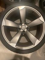 Audi Rotor velgen set 19”/9J/ET33 255/35 banden te vervangen, Auto-onderdelen, Banden en Velgen, Gebruikt, 255 mm, Banden en Velgen