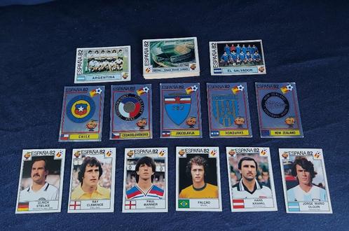 36 versch. Panini stickers voetbal 'WK Espana 82'  -nieuw-, Hobby en Vrije tijd, Stickers en Plaatjes, Zo goed als nieuw, Meerdere stickers