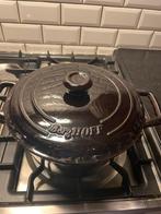 Gietijzeren pot Berghoff, Gebruikt, Gietijzer, Ophalen of Verzenden, Keramische plaat