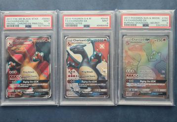 Pokémon PSA slabs