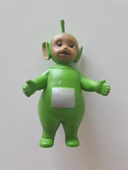 Figurine plastique Teletubbies - Teletubbie Vert - Dipsy, Collections, Jouets miniatures, Utilisé, Enlèvement ou Envoi