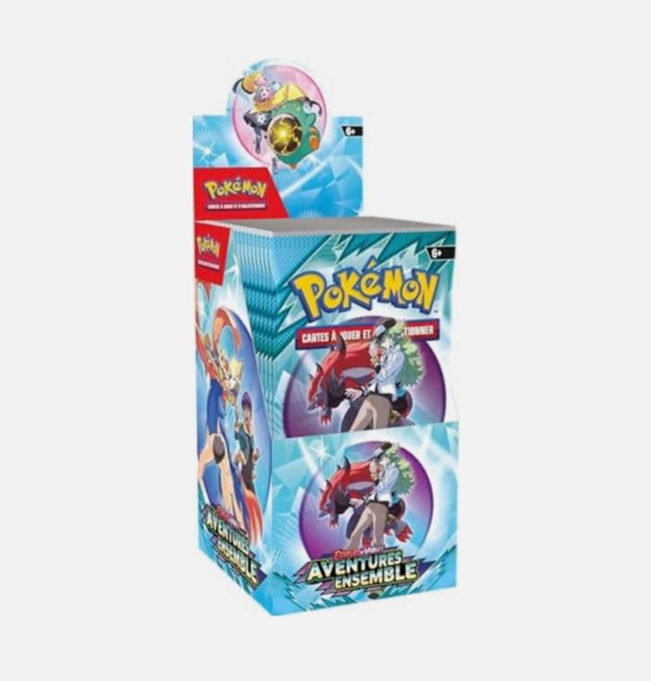 Pokémon EV09 Half Display - Avonturenset, Hobby en Vrije tijd, Verzamelkaartspellen | Pokémon, Nieuw, Boosterbox, Ophalen of Verzenden