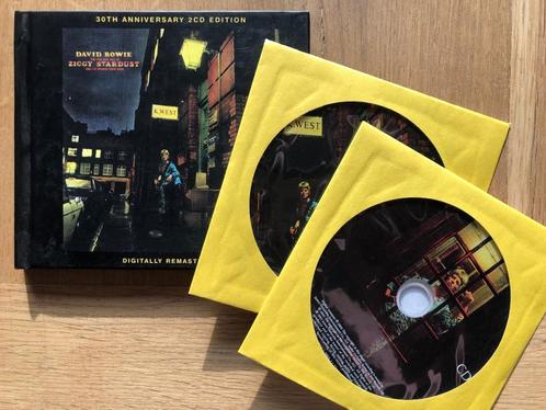 DAVID BOWIE - Ziggy stardust (30th Anniv deluxe ed; 2CD ), Cd's en Dvd's, Cd's | Rock, Zo goed als nieuw, Poprock, Ophalen of Verzenden