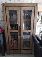 Vitrinekast, Huis en Inrichting, Kasten | Vitrinekasten, Ophalen, Gebruikt, 100 tot 150 cm, 25 tot 50 cm