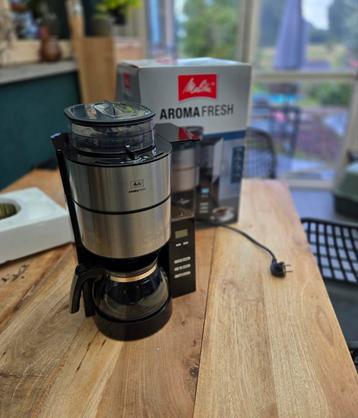 Melitta Aromafresh koffiezet met bonenmaler in nieuwstaat beschikbaar voor biedingen