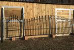 Portail avec portail piétonnier 750€, Jardin & Terrasse, Passerelle, 150 à 200 cm, Enlèvement ou Envoi, 200 cm ou plus